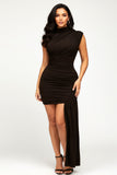 NOLITA DRAPED MINI DRESS