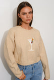 HAPPY HOUR MARTINI SWEATER