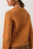 THANKFUL TWO-TONE KNIT SWEATER