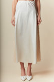 LACE & LUXE SATIN MAXI SKIRT
