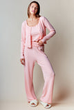PINK DREAM THREE-PIECE LOUNGE SET