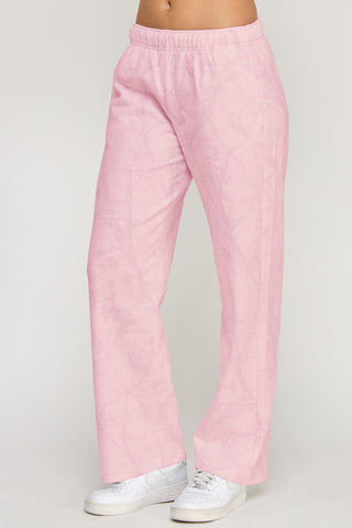 HIDE OUT PINK CAMO SET SWEATPANTS