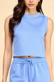 EASYGOING SET TOP - BLUE
