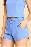 EASYGOING SET SHORTS - BLUE