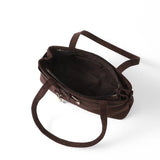 SUEDE BOBBIE KEY SHOULDER BAG