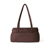 SUEDE BOBBIE KEY SHOULDER BAG