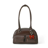 FRANKIE SHOULDER BAG & BOW HEART CHARM