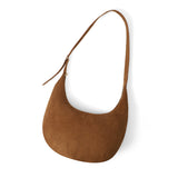 VALERIE SUEDE SHOULDER BAG