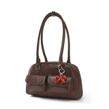 FRANKIE SHOULDER BAG & BOW HEART CHARM