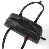 HEART & LOCK CHARM SHOULDER BAG