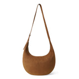 VALERIE SUEDE SHOULDER BAG