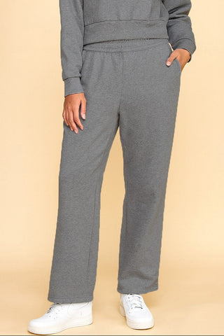 LAZY MORNING CLUB SET SWEATPANTS - GREY