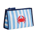 Crab & Rosé Zip Pouch