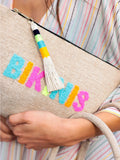 "BIKINIS" ZIP POUCH