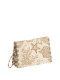 COASTAL JACQUARD WRISTLET POUCH