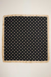 CLASSIC POLKA DOT SILKY SATIN SCARF