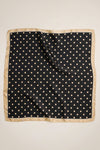 CLASSIC POLKA DOT SILKY SATIN SCARF