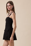 EVERMORE MINI DRESS - BLACK