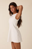 THE 'SOMETHING WHITE' MINI DRESS