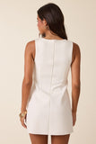 THE 'SOMETHING WHITE' MINI DRESS