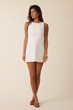 THE 'SOMETHING WHITE' MINI DRESS