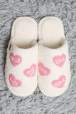 CANDY HEART WOMEN'S SLIPPERS