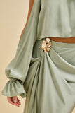 SAGE GODDESS SET MAXI SKIRT