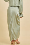 SAGE GODDESS SET MAXI SKIRT