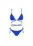 ELECTRIC BLUE HEART BIKINI