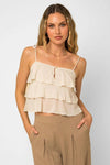 ACT NATURAL RUFFLE TOP