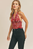 FREE SPIRIT HALTER TOP