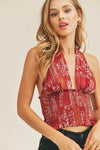 FREE SPIRIT HALTER TOP