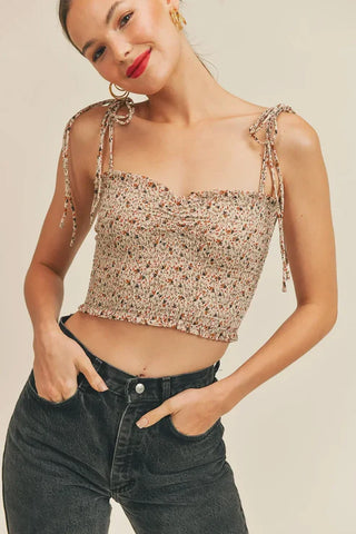 LANA TOP - FLORAL