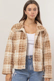 UPSTATE BOUCLE PLAID JACKET