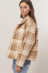 UPSTATE BOUCLE PLAID JACKET