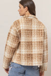 UPSTATE BOUCLE PLAID JACKET