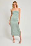 KEY WEST SIDE SLIT MAXI DRESS