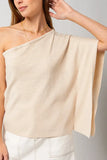 CHIARA ONE SHOULDER TOP