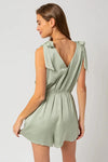 IRIS SHOULDER-TIE ROMPER