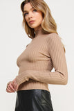 SPICE IT MOCK NECK SWEATER