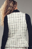 MELANIA TWEED VEST