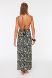 WILD NIGHT CUT-OUT MAXI DRESS