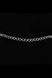 RING LINK WAIST CHAIN BELT - SILVER