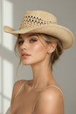 WOVEN WESTERN SUN HAT
