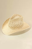 WOVEN WESTERN SUN HAT