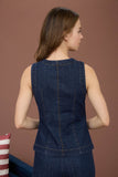 KELSEY DENIM SET VEST
