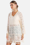 BOHO BEACH BABE COVER-UP DRESS