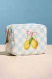 LEMON BOW COSMETIC BAG