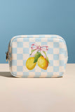 LEMON BOW COSMETIC BAG