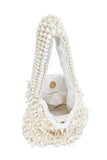 COMBINED BEADS BAG - CREAM